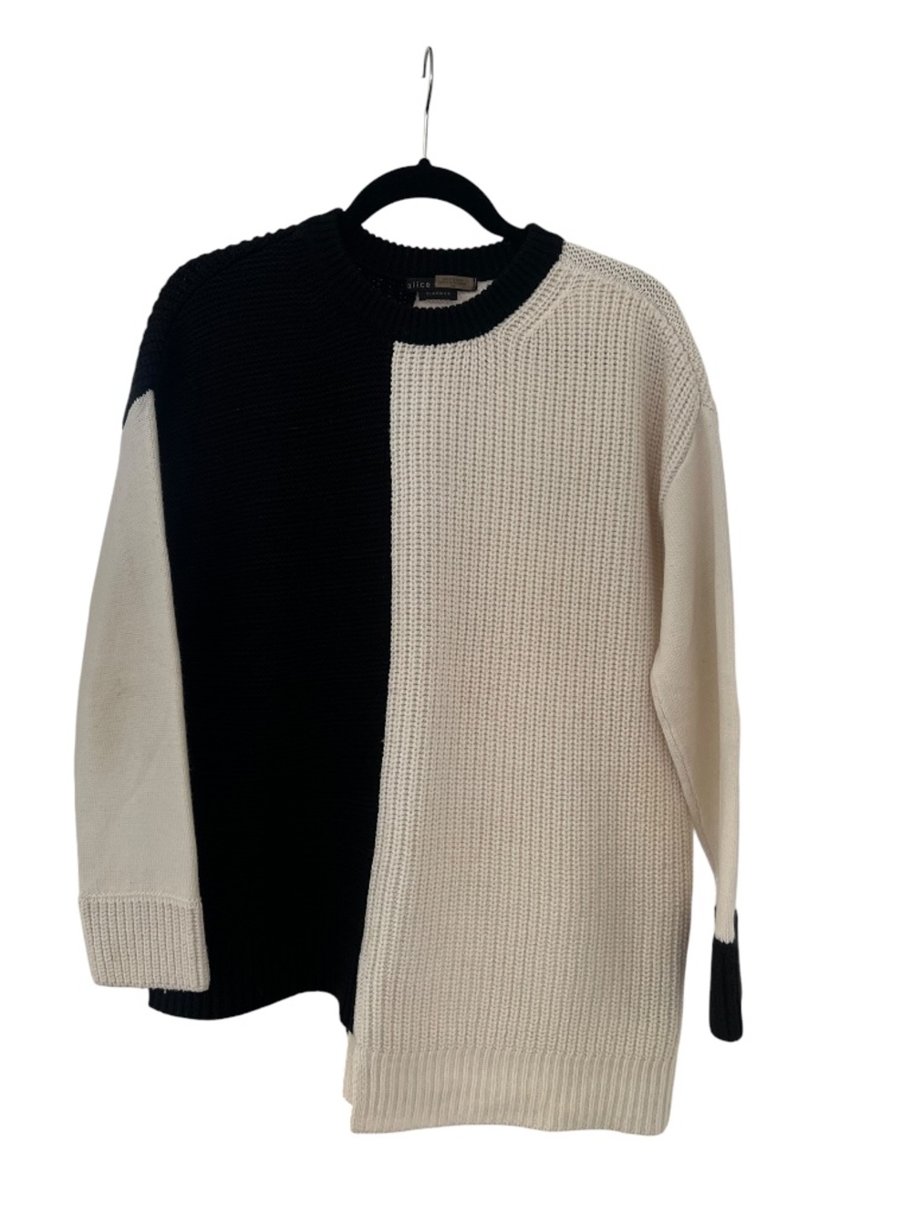 Scandi Girl Alice + Olivia Colorblock Sweater (S/P)
